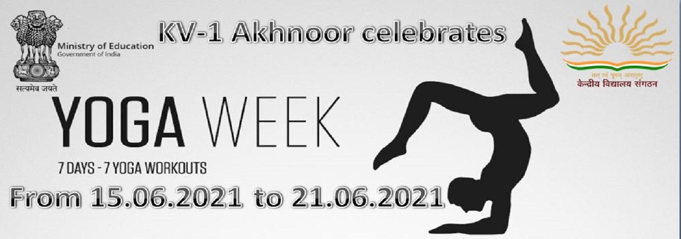 Yoga week banner